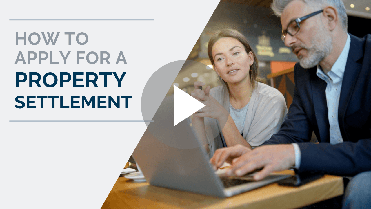 How to apply for a property settlemen
